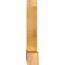 Ekena Millwork Portland Rough Sawn Timber Gable Bracket, Western Red Cedar, 36"W x 24"H x 4"D x 4"F, 16/12 Pitch GBW036X24X0404POR00RWR - alternate 5